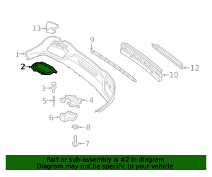2018-2020 Mercedes-Benz Bezel 222-885-29-00 | MB OEM Parts