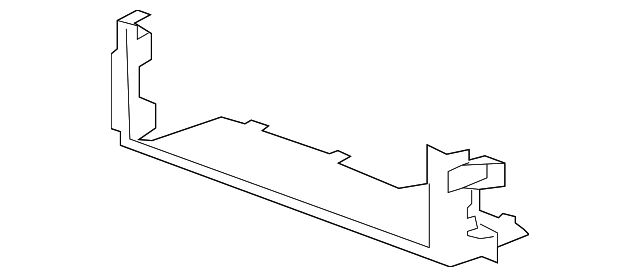 Lower Radiator Air Baffle - GM (84037096)