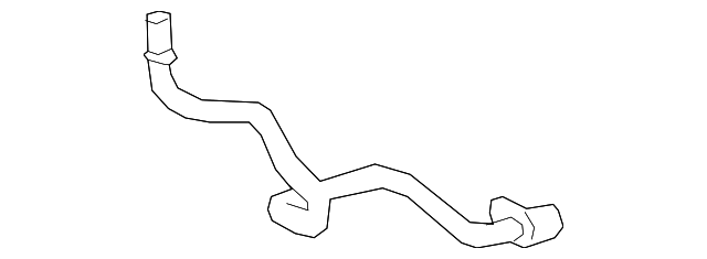 Engine Oil Cooler Coolant Outlet Hose - GM (84065782)