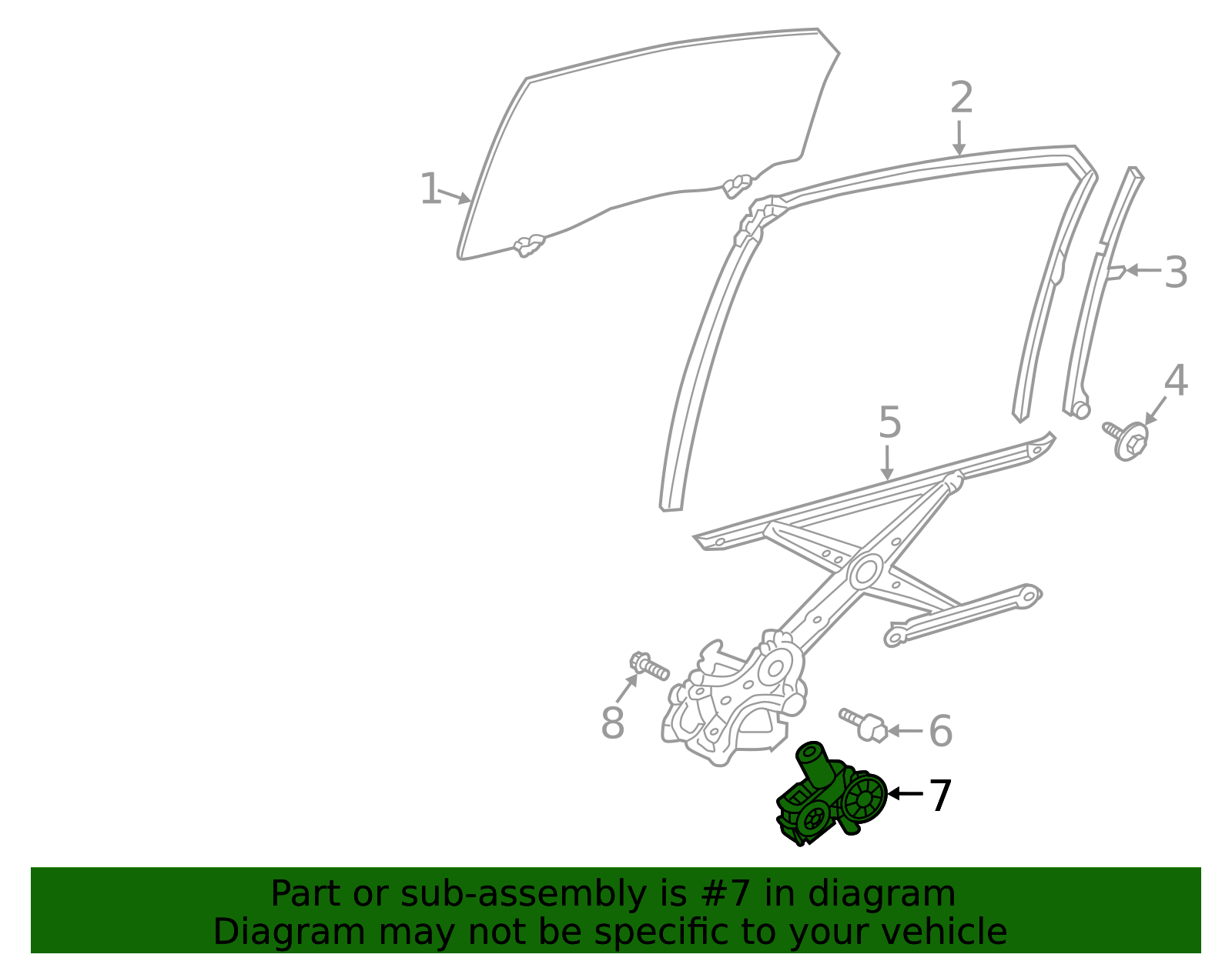 Window Motor - Toyota (85720-33360)