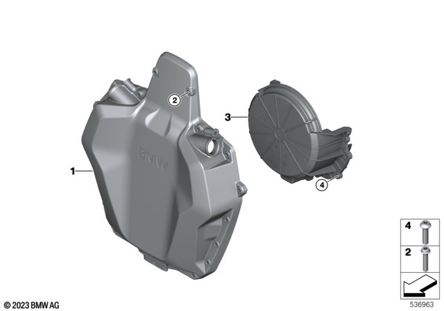11148563763 - Isa Screw - M6X30-Al 2018-2024 BMW-Motorrad | BMW