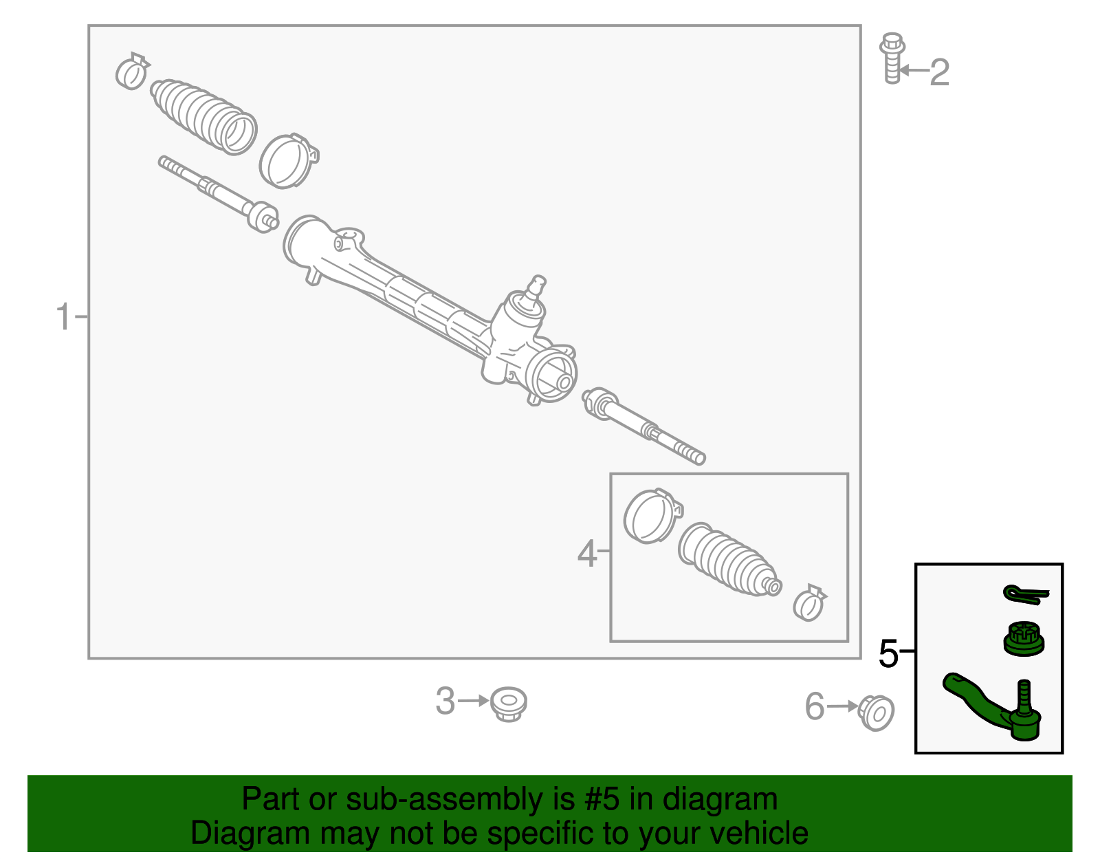 Outer Tie Rod - Scion (45047-19215)