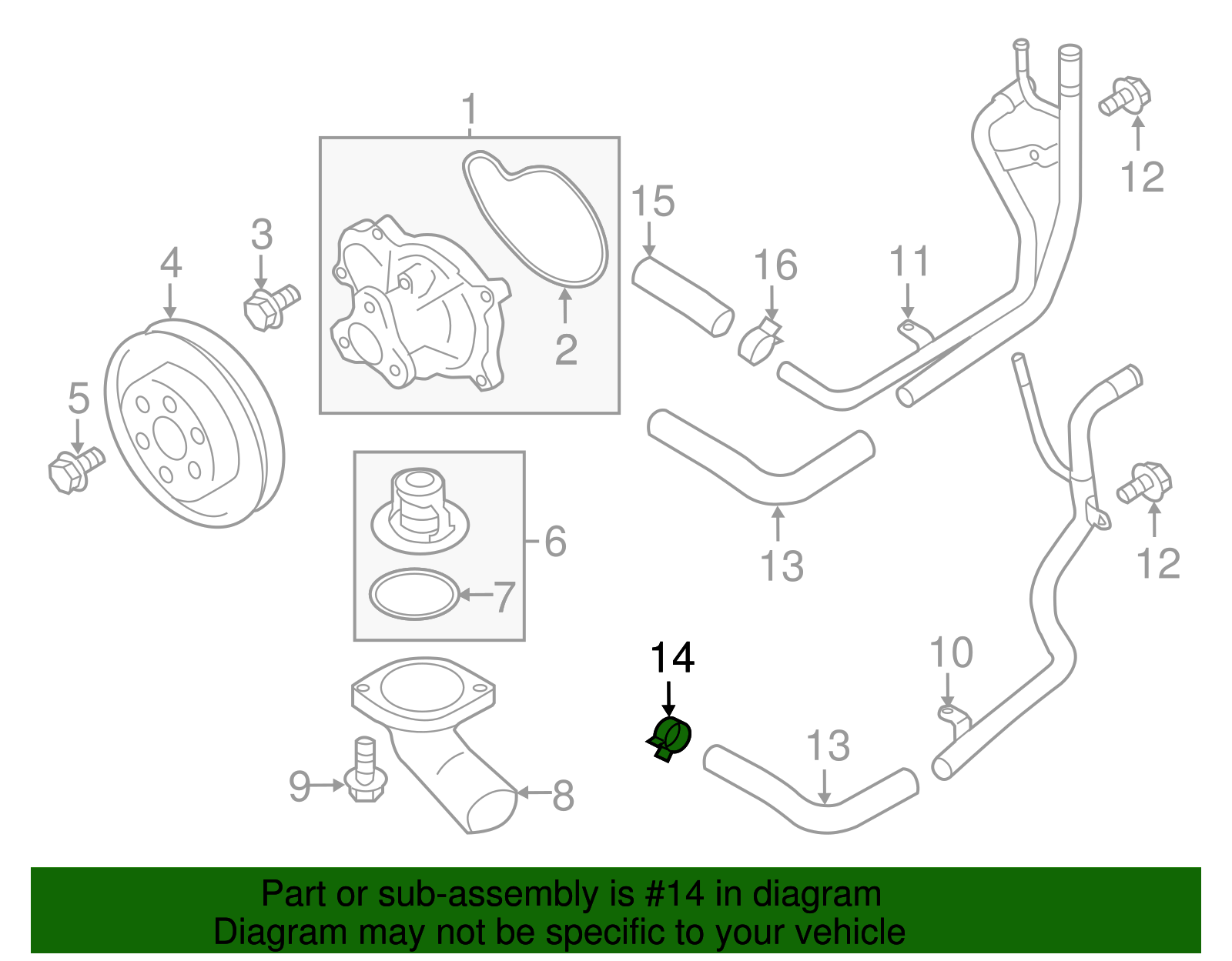 By-Pass Hose Clamp - Scion (SU003-02172)