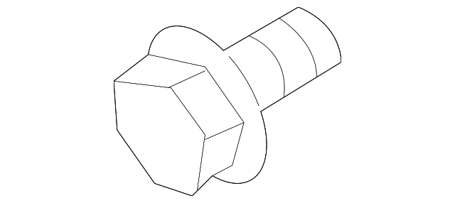 Engine Coolant Thermostat Housing Bolt - Scion (SU003-02198)