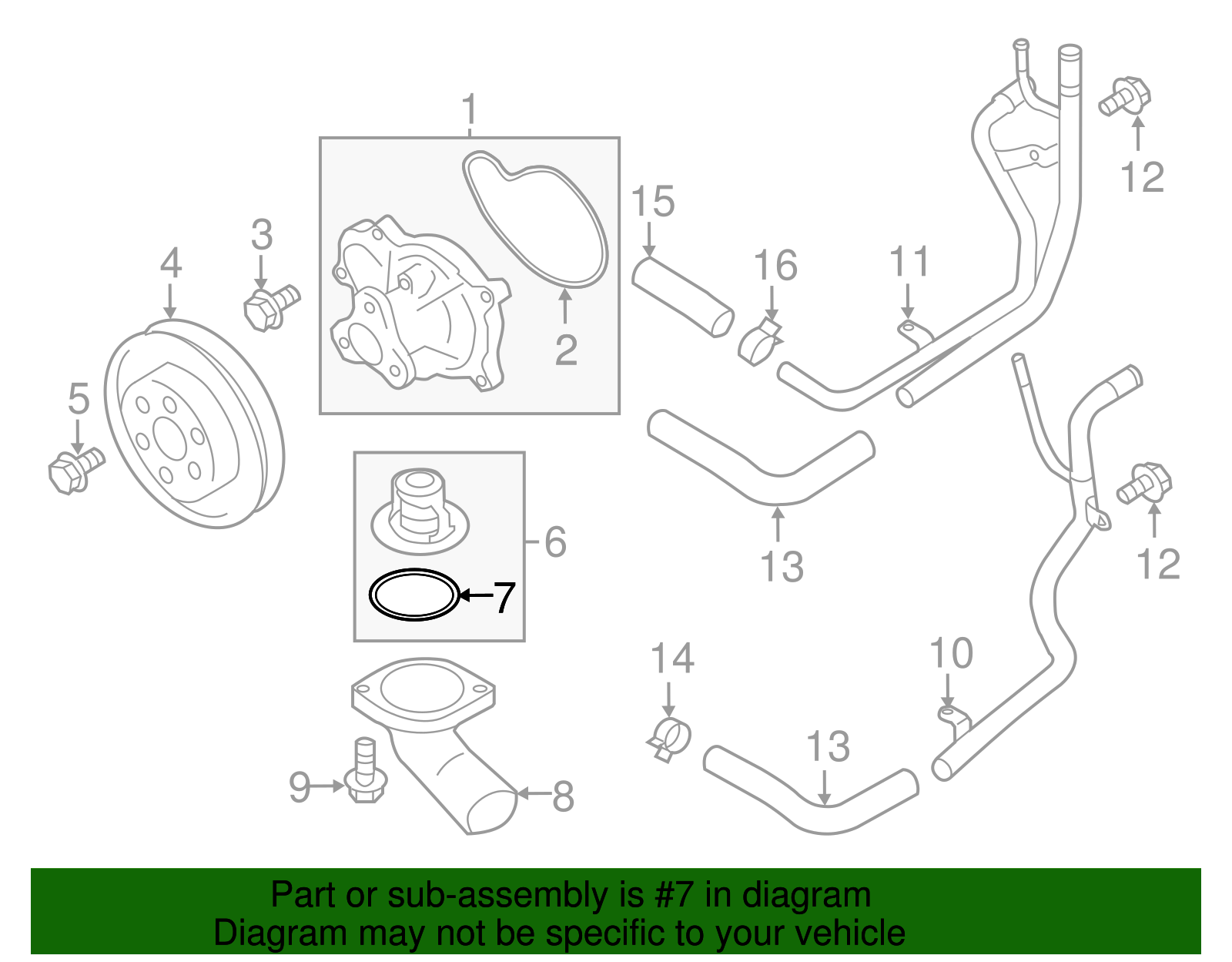 Thermostat Gasket - Scion (SU003-00409)