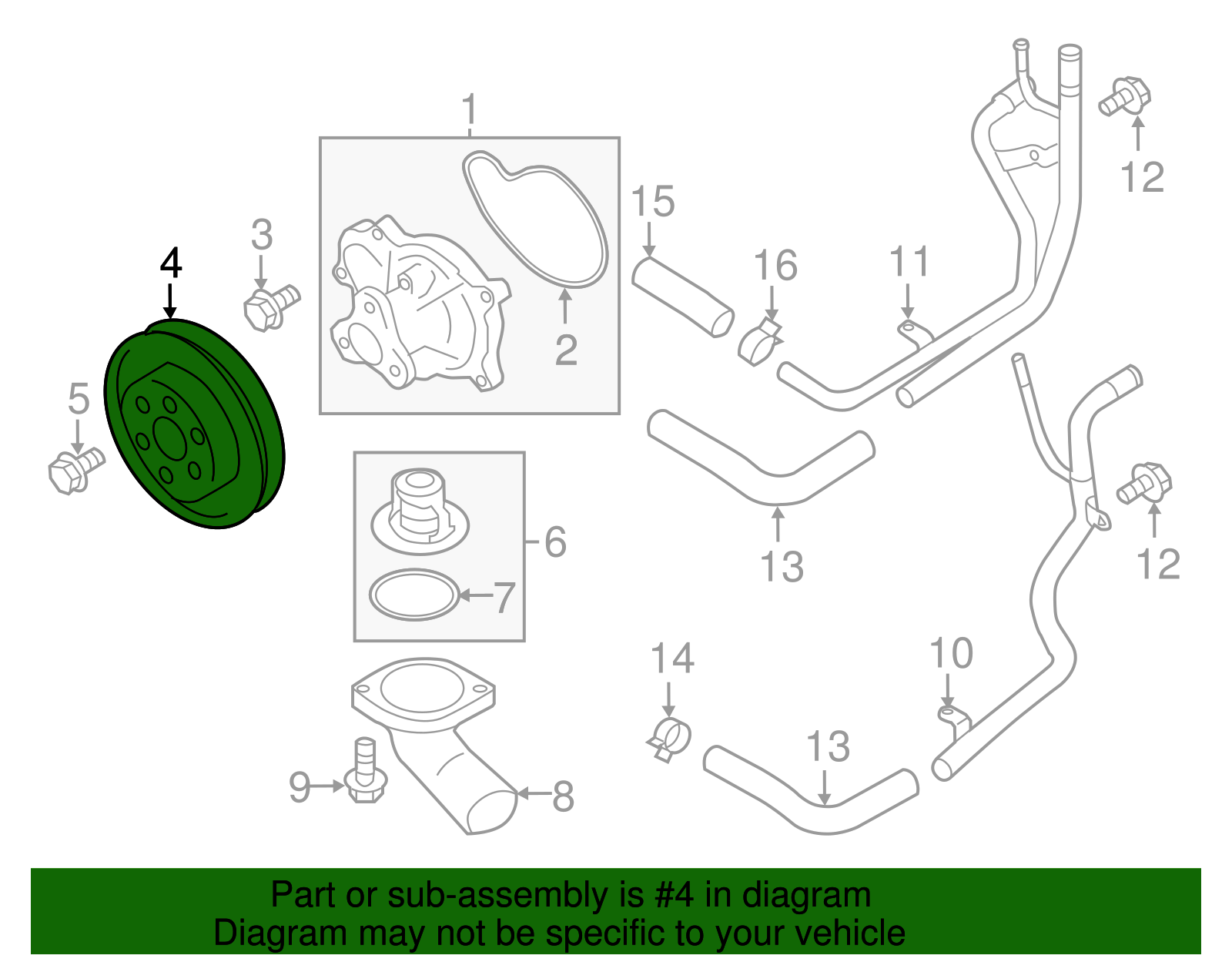 Pulley - Scion (SU003-00403)