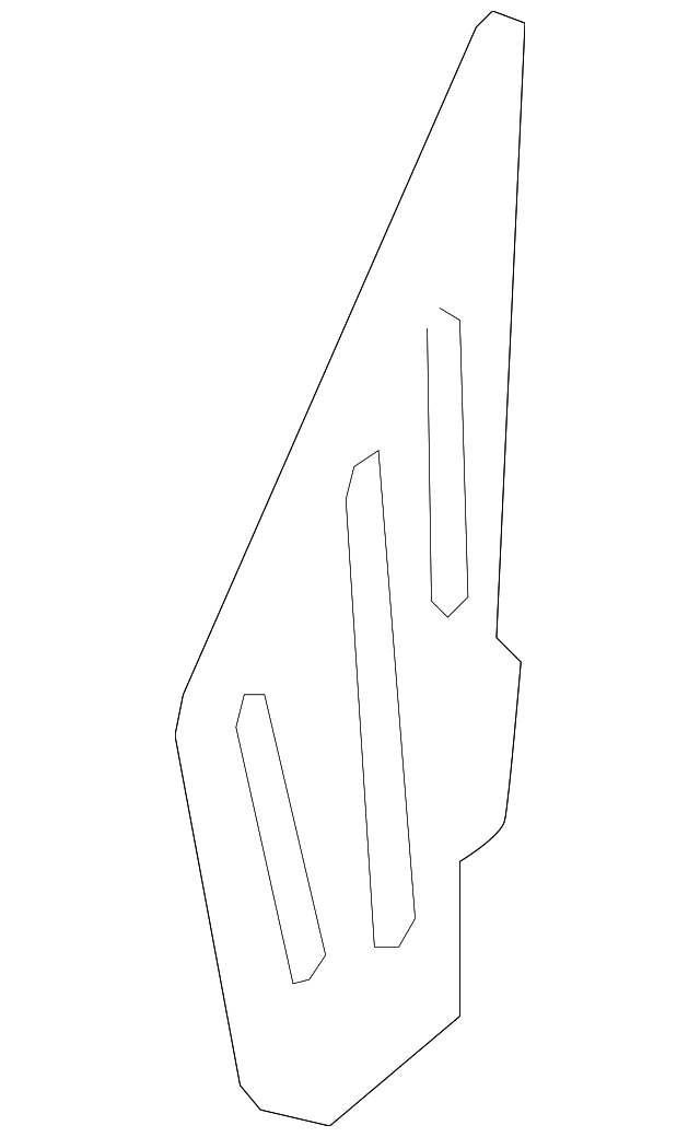 156-637-04-81-64 - Lower Extension 2015-2020 Mercedes-Benz 