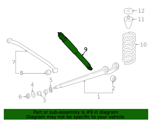 463-320-00-31 - Shock Absorber 2016-2023 Mercedes-Benz G 550  