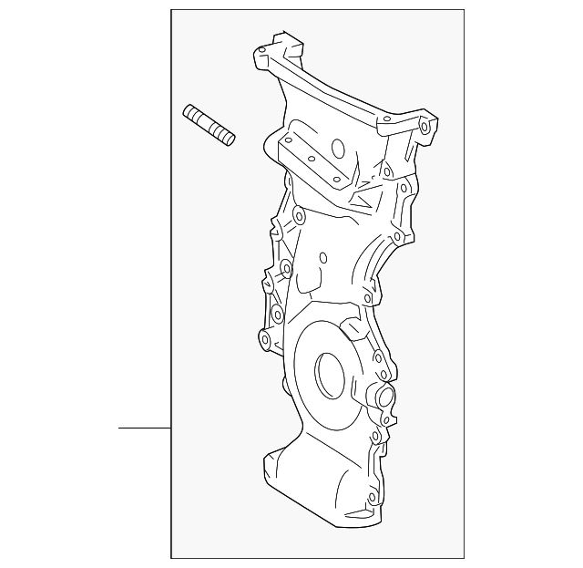 20052010 Toyota Engine Timing Cover 1131028082 Toyota Parts Center