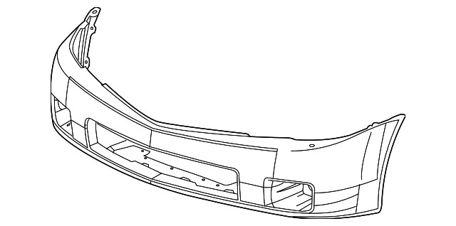 Front Bumper Cover - Cadillac (89025750)