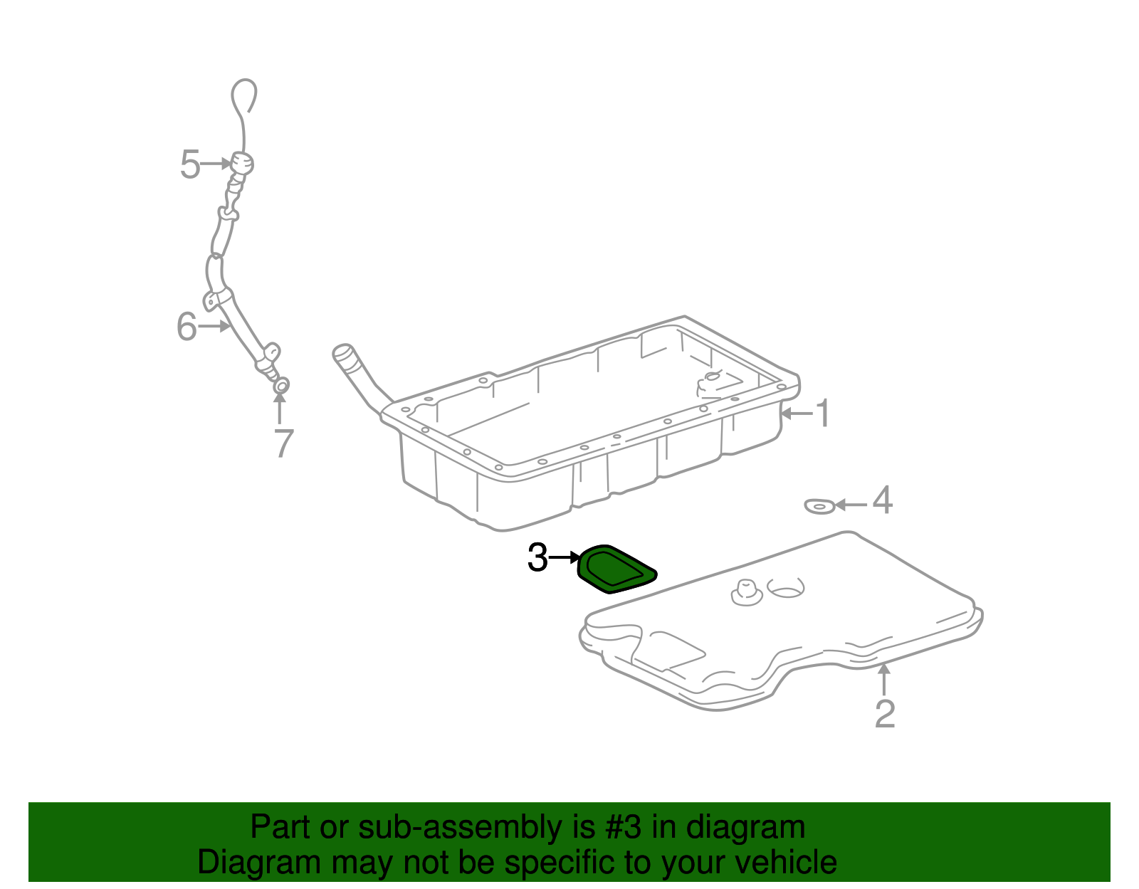 Transmission Filter Gasket - Toyota (35339-30070)