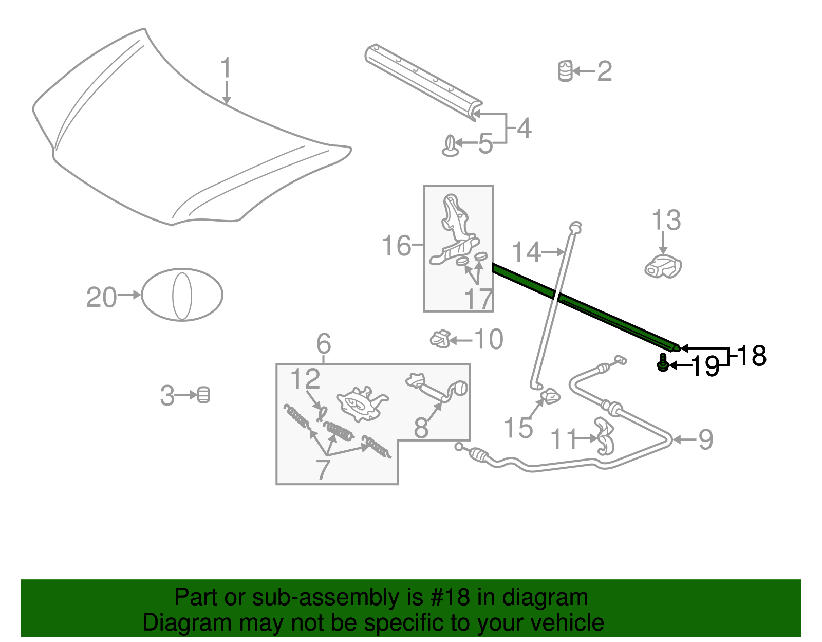 Rear Seal - Scion (53383-52010)