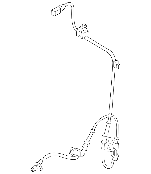 95671B2050 Front Speed Sensor 20142019 Kia Kia.Parts Store