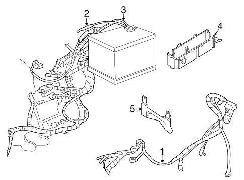 Wiring Harness for 1999 Chrysler Concorde | Mopar Parts 98 chrysler concorde wiring diagram 