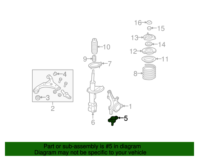517602G000 Lower Ball Joint 20062013 Kia Kia.Parts Store