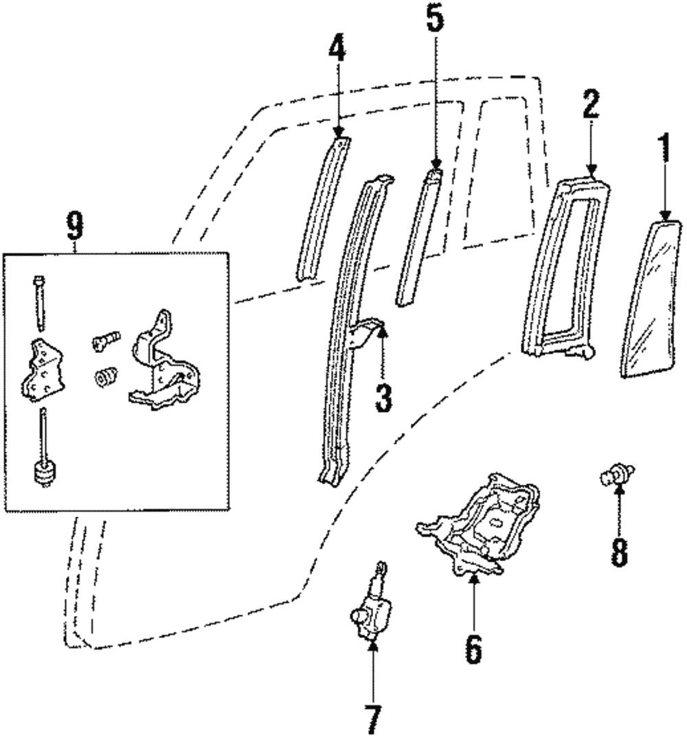 Strap Rubber Channel - GM (20001065)
