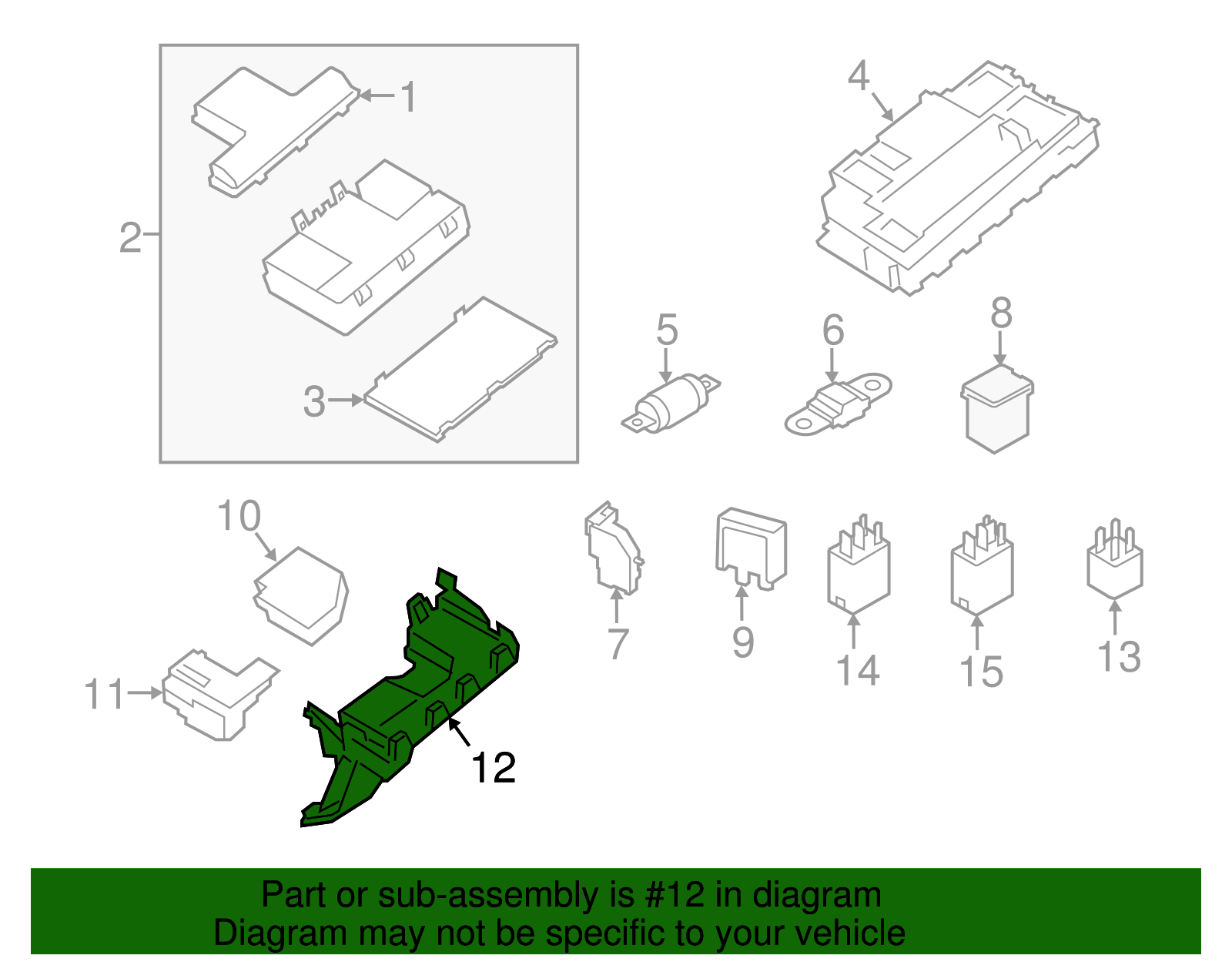 Bracket - Ford (HG9Z-14A301-B)