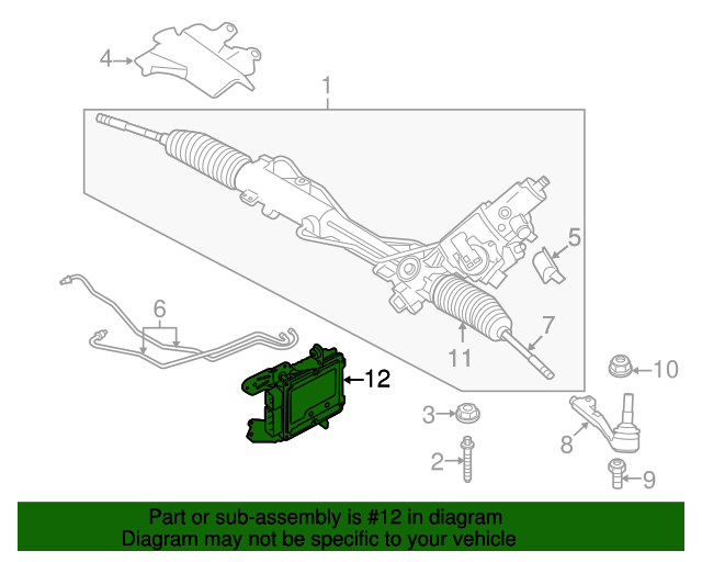 Genuine BMW 32436788598 Power Steering Control Module FREE