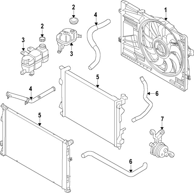 2022-2024 Hyundai Ioniq 5 Lower Hose 25415-GI000 | OEM Parts Quick