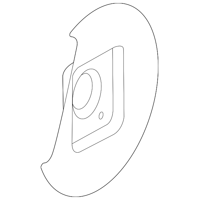 20102020 GM Rear Brake Dust Shield 20941793 GM