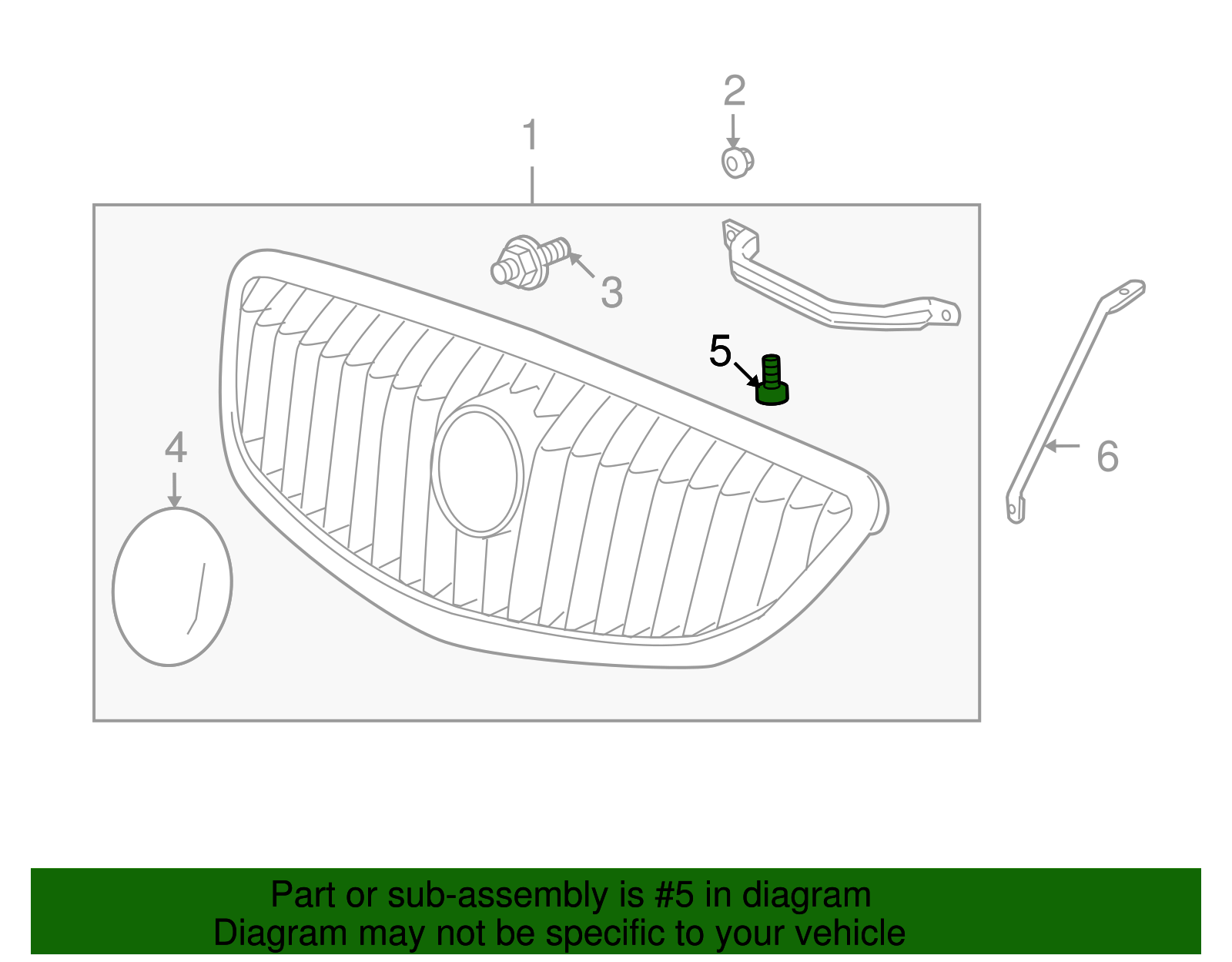 Multi Purpose Stop Bumper - GM (20349879)