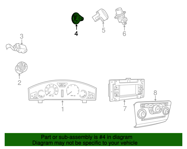 ModuleKeyless Ignition Node 68299961AC
