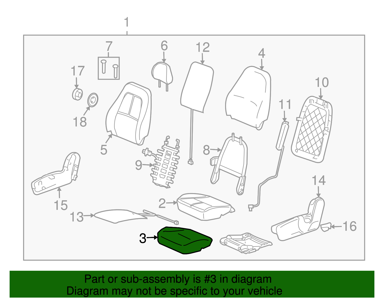 Pad - GM (96844758)