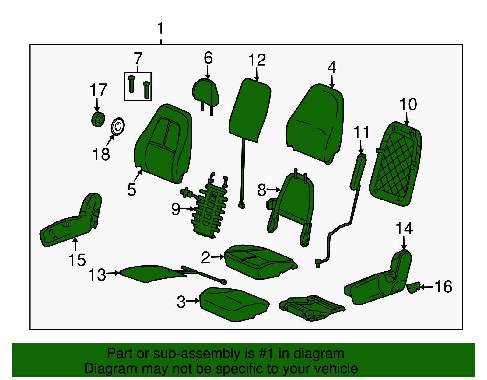 Seat - GM (96844475)