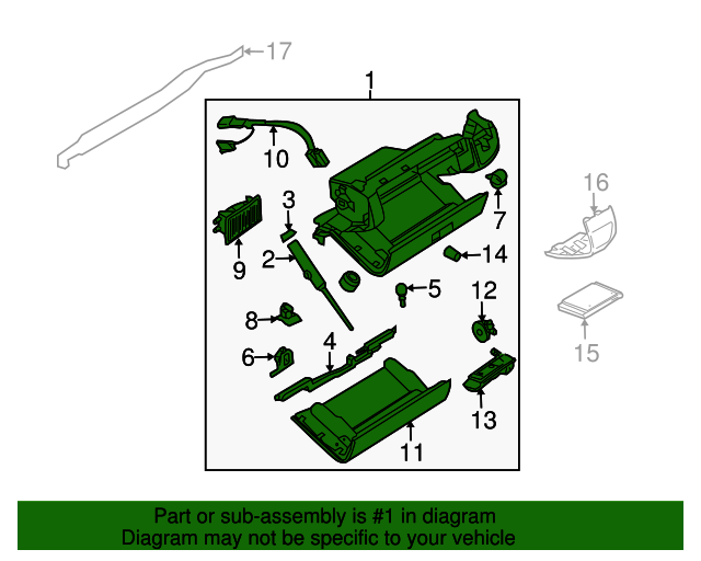 2008-2012 Porsche Glove Box Assembly 997-552-204-06-1VM | OEM  