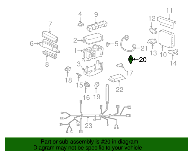 20002005 Toyota MR2 Spyder Clutch Switch 8454017010 Toyota Parts