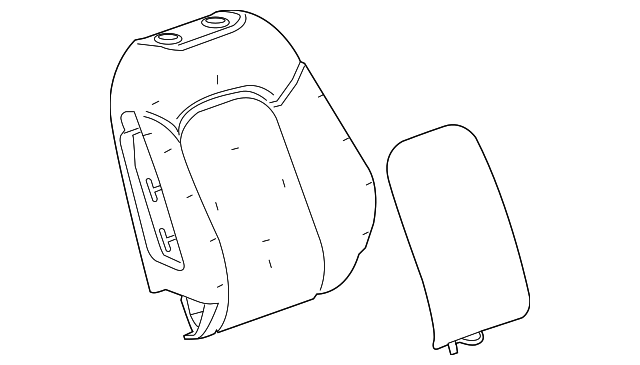 Seat Back Pad - GM (95362103)