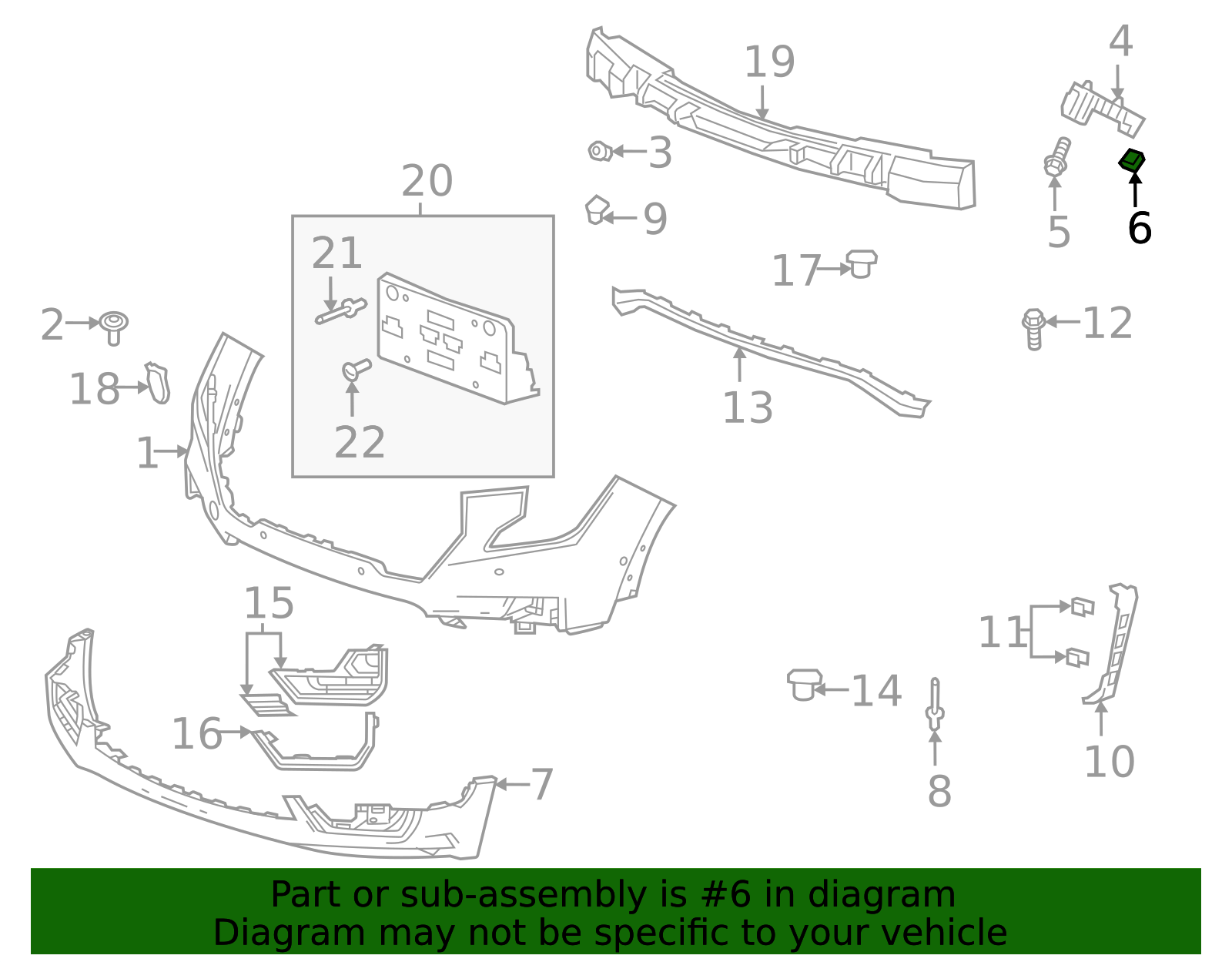 Multi-Purpose Nut (Push-In) - GM (11569960)