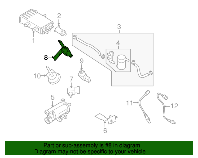 2010-2013 Hyundai Solenoid Valve 28324-2G000 | OEM Parts Online