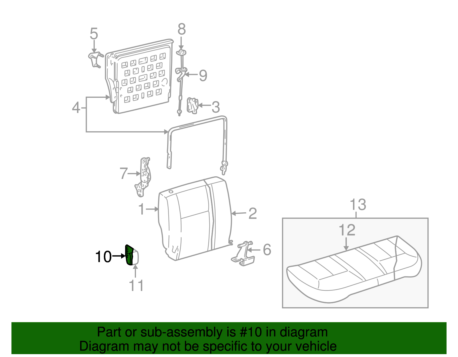 Side Cover - Ford (YF4Z-7466818-BAB)