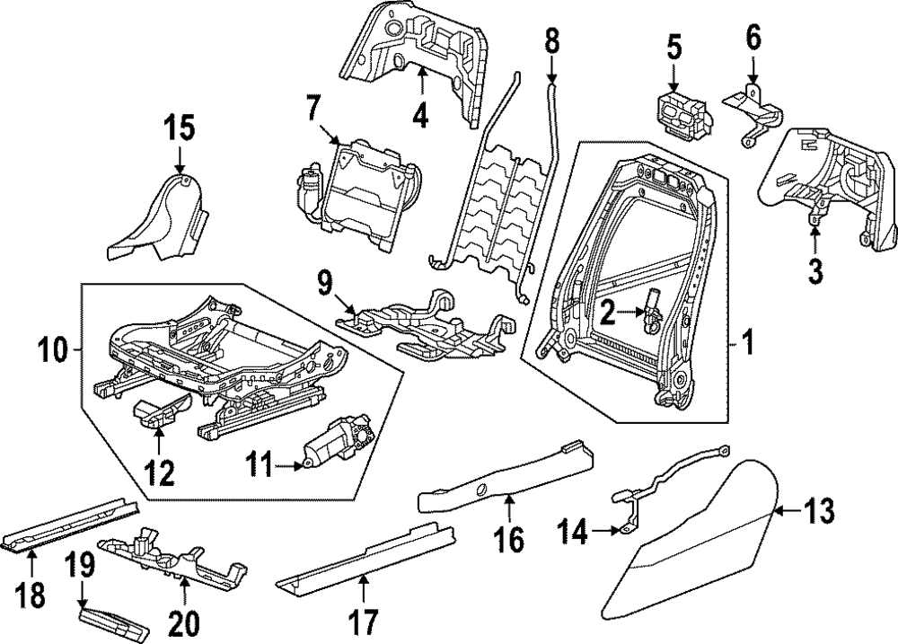 F Frame - GM (13561914)