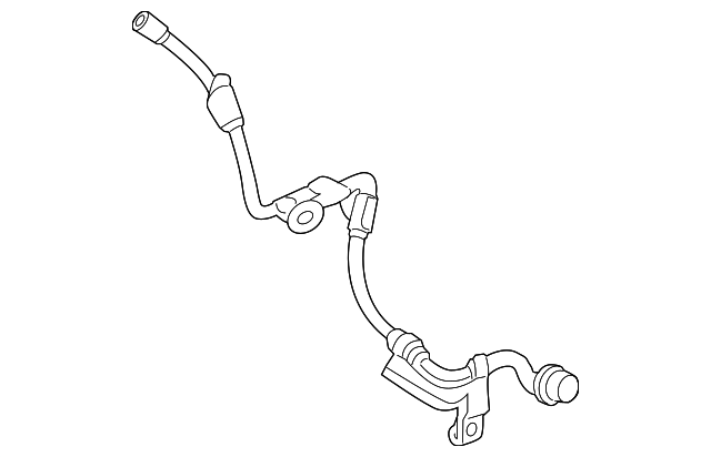 ABS Wheel Speed Sensor Rear Left 19184322 fits 09-10 Pontiac Vibe