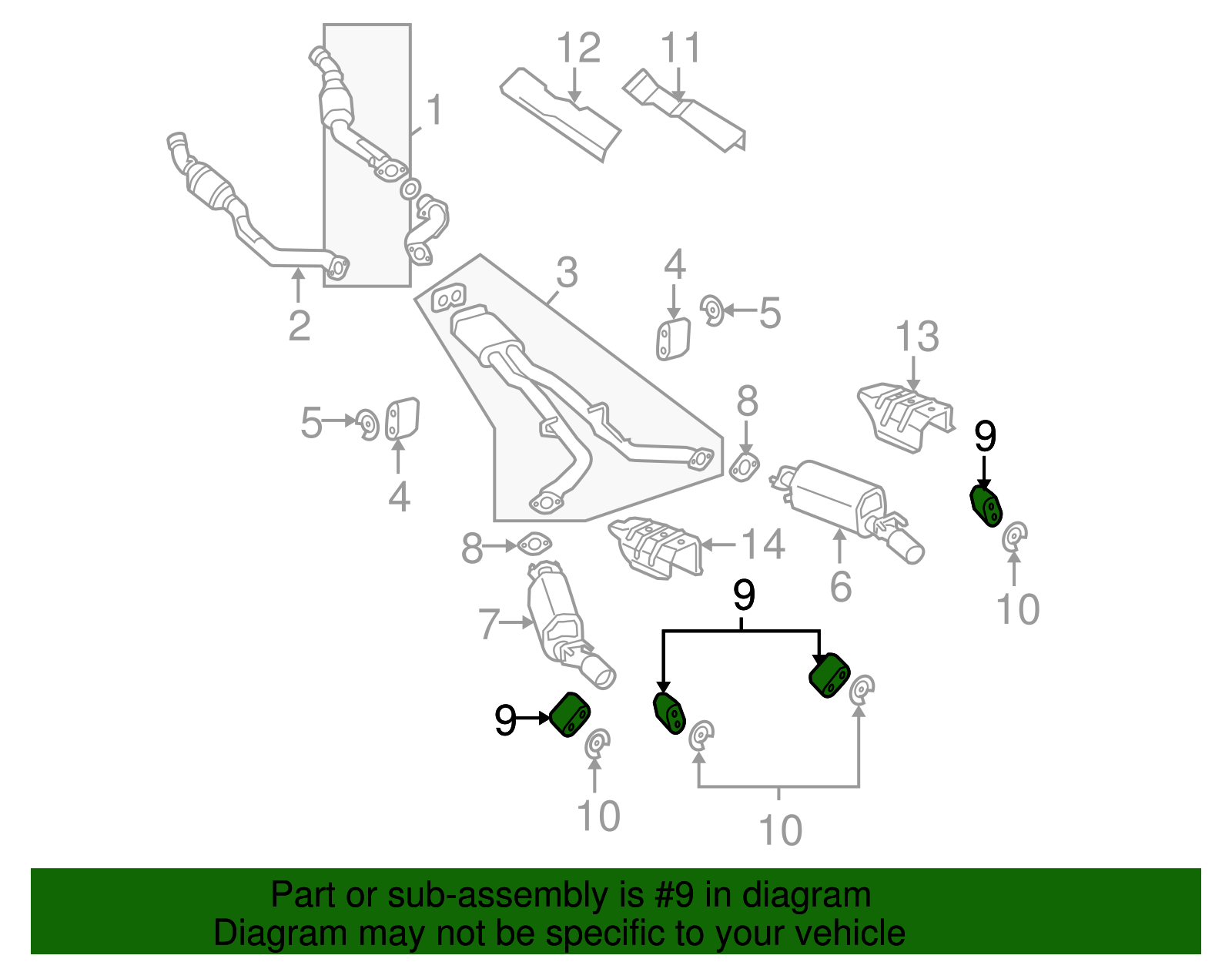 Hanger-Exhaust Pipe - GM (92201402)