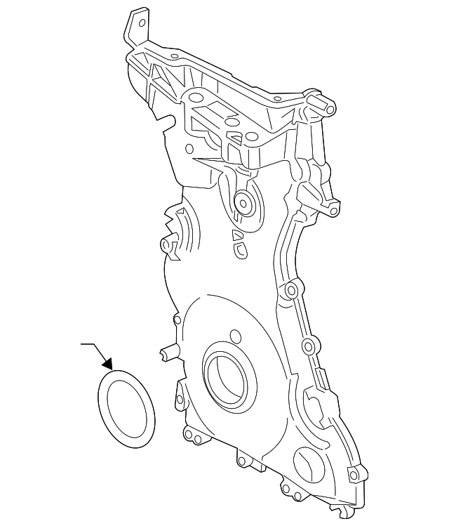 20202022 Ford Escape Timing Cover LX6Z6019A