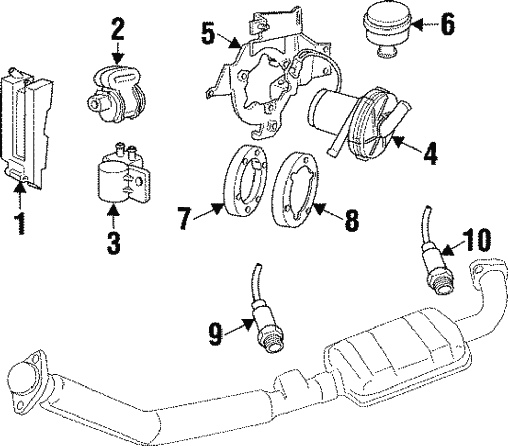 Valve, Evaporative Emis Cnstr Purge Sol - GM (90542528)