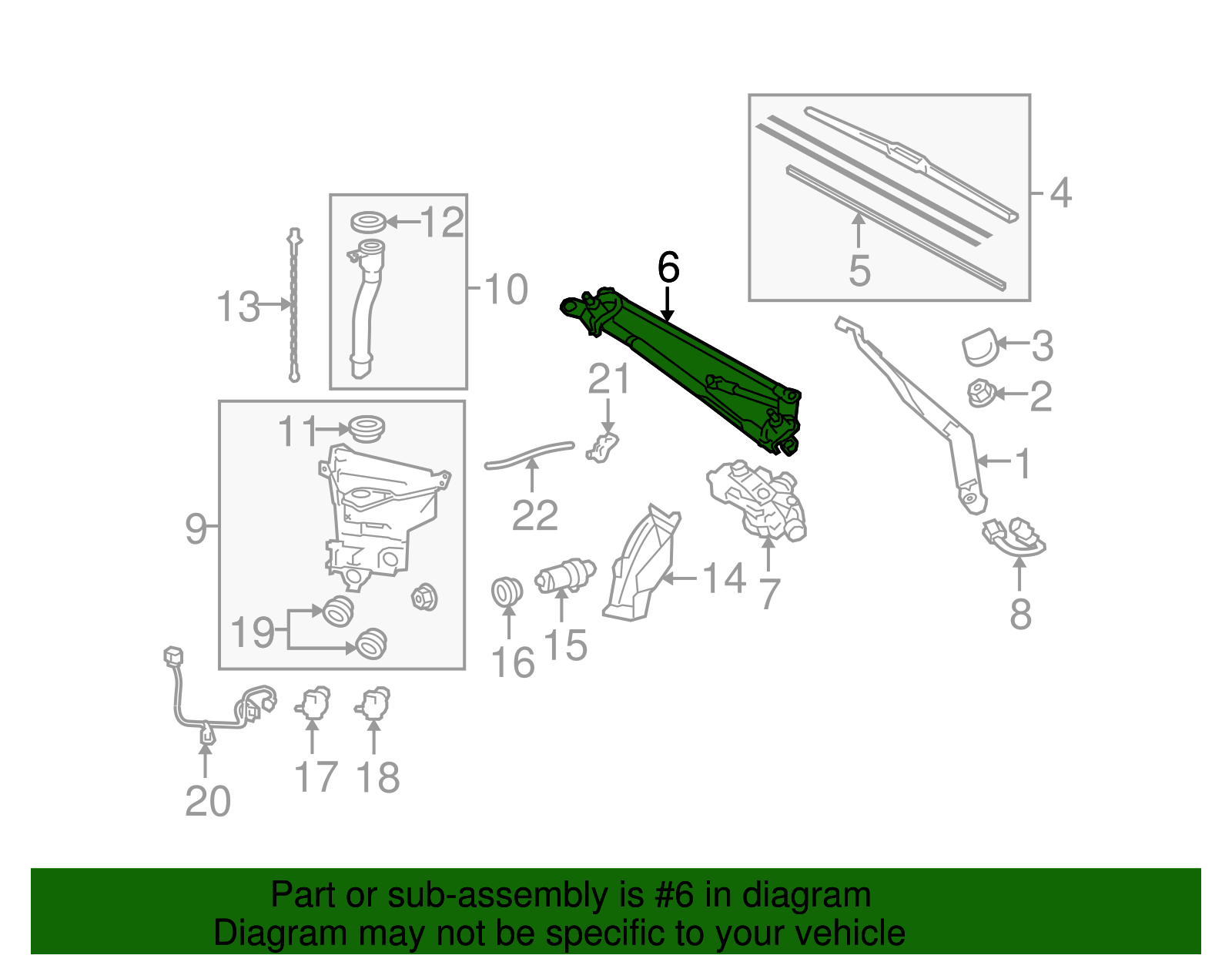 Linkage Assembly - Toyota (85150-35220)