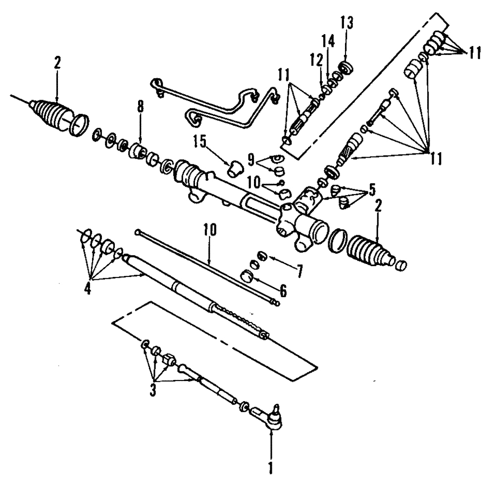 Rack - Ford (E9SZ-3575-A)