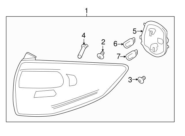 2012-2014 Ford Focus Sedn Driver Side Til Light Kuwit | Ubuy