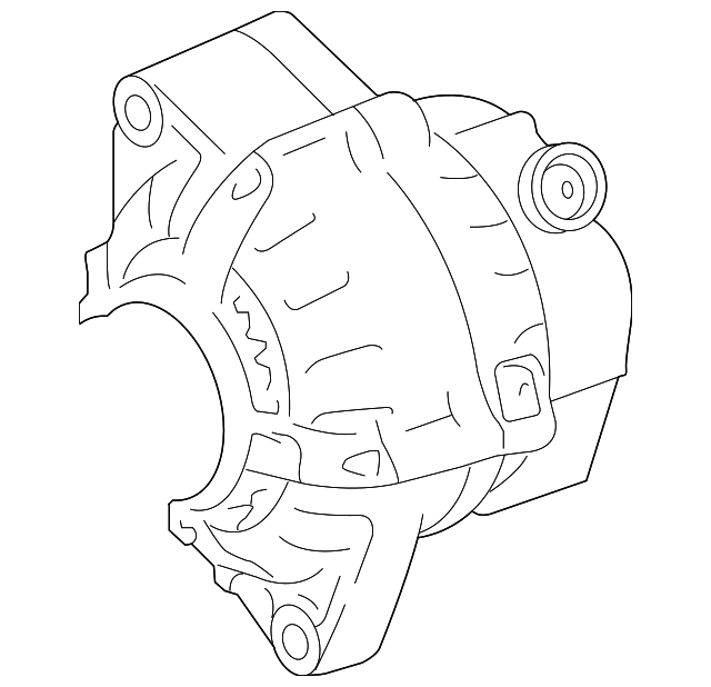 thumbnail image 2 of Hyroader 100A Alternator – 2006-2008 Toyota RAV4 2.4L – OE 27060-28301, 7 Groove Clutch Pulley, 12V CW 2 of 5