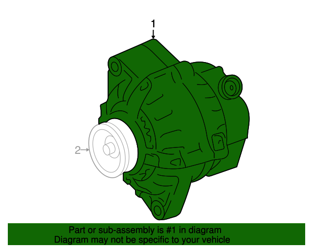 27060 28301 84 Alternator 2006 2008 Toyota RAV4 Boch Toyota South