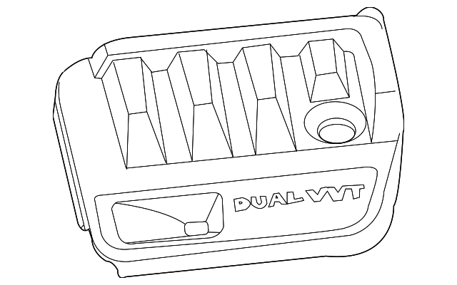 Genuine Mopar Engine Cover 4891689AB