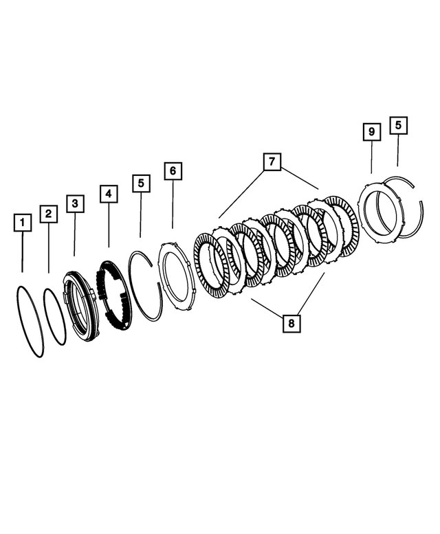 20072012 Mopar Piston Return Spring 68019800AB Mopar Estores