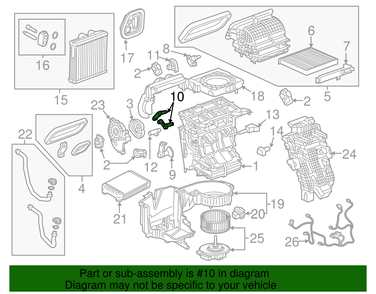 Vent Valve Lever - GM (84081091)