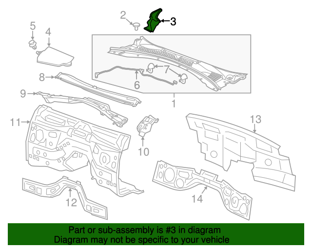 2016-2024 Chevrolet Camaro End Cover - Driver