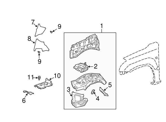Genuine Oem Support Part Fits 03 09 Lexus Gx470 Up To 35 Off On Every Order And Guaranteed Fit When You Enter Your Vin Acura Parts Club