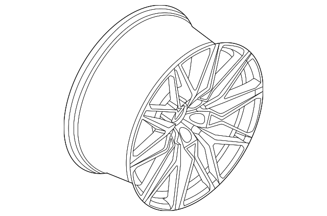 Factory Direct Wheel, Alloy Part# 36-11-8-093-563 Fits 2020-2023 